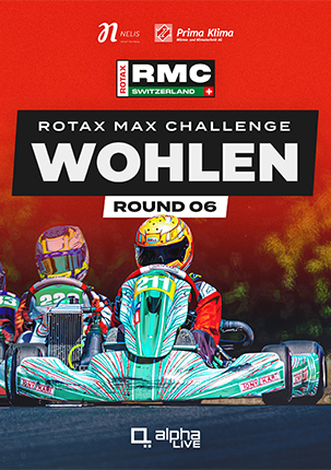 swiss rotax, round 6, wohlen, karting, racing, live stream